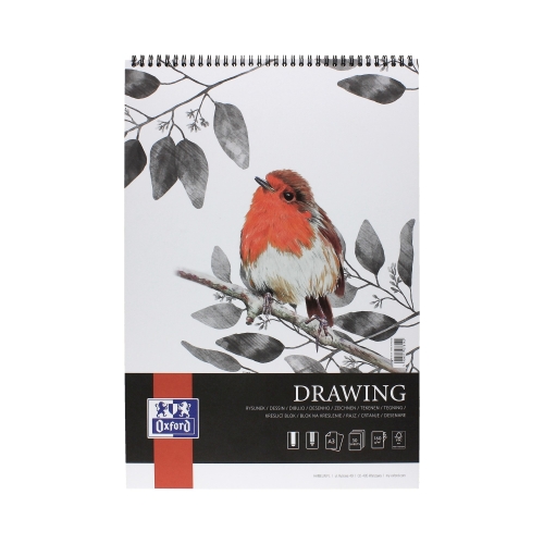 Blok rysunkowy A3/30 na spirali 160g Oxford 400166173