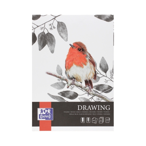 Blok rysunkowy A4/25 biały 200g Oxford 400166121