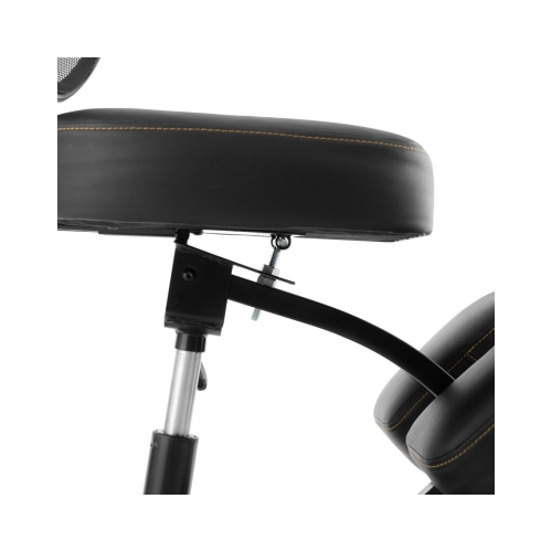 Krzesło ergonomiczne klękosiad czarne eko + pokrowiec OKNEEL PRO