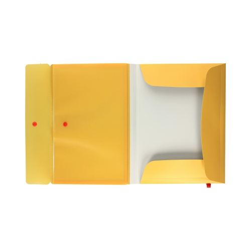 Podkładka pod nadgarstek szara + teczka żółta Ergo Cosy Leitz