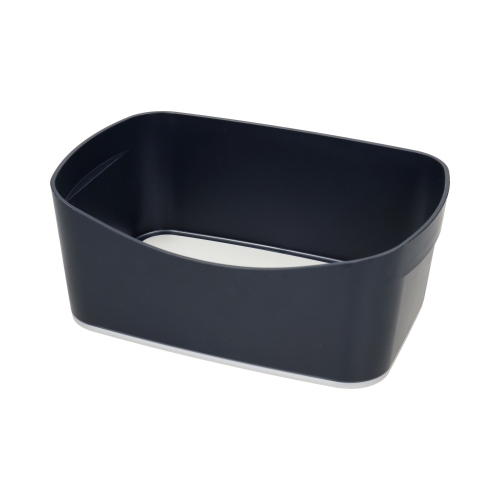 Podnóżek szary + pojemnik MyBox szary Ergo Cosy Leitz