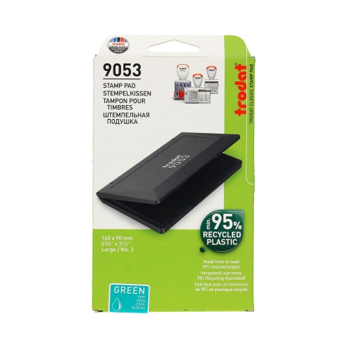 Poduszka stemple 90x160 zielona Trodat