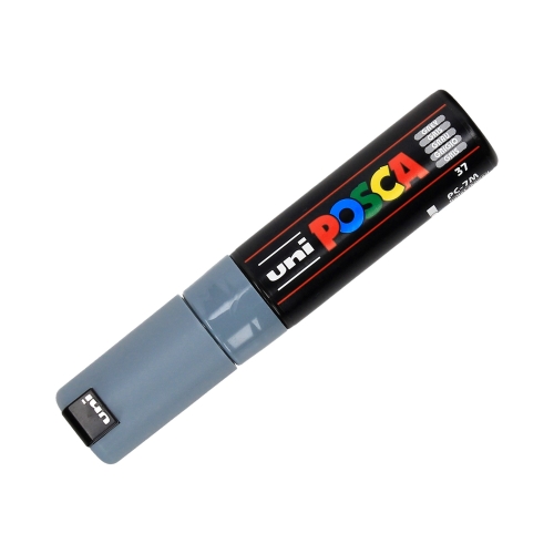 Marker plakatowy 4.5-5.5mm szary okrągły Posca