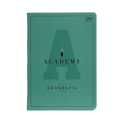 Zeszyt A5/60 kratka Academy Geografia Interdruk 90g