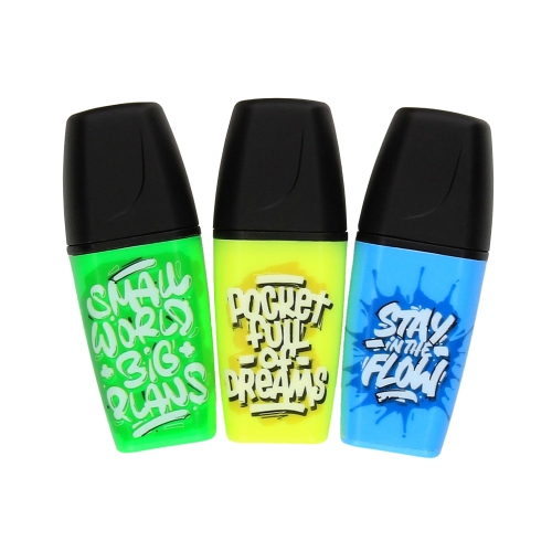 Zakreślacz 3kol mini by Snooze One Boss Stabilo 07/03-61