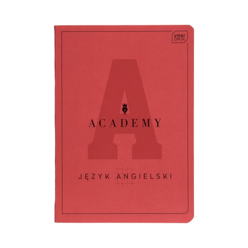Zeszyt A5/60 kratka Academy Język Angielski Interdruk 90g