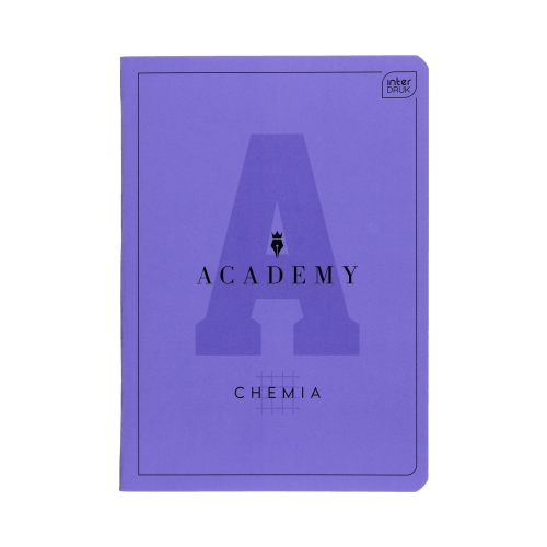 Zeszyt A5/60 kratka Academy Chemia Interdruk 90g