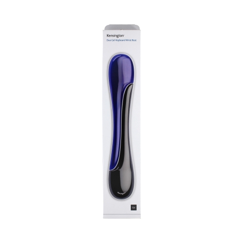 Podkładka klawiatura/nadgarstki niebiesko/czarna DuoGel Kensington