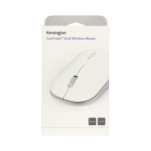 Mysz optyczna bezprzewodowa biała Kensington SureTrack
