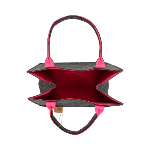 Torba filcowa różowa Leviatan 1102