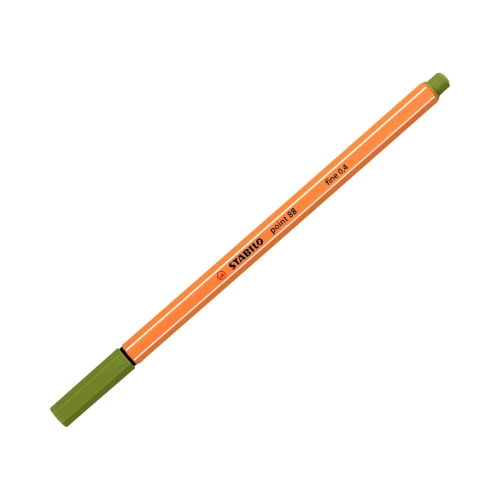 Cienkopis 0.4mm zieleń mchu Point 88/35