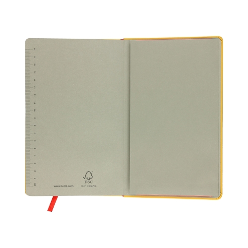 Notatnik A5 kratka żółty Cosy Leitz