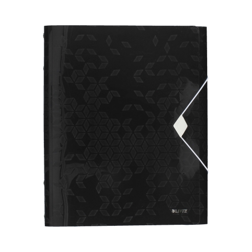 Teczka segregująca A4/12 czarna Wow Leitz