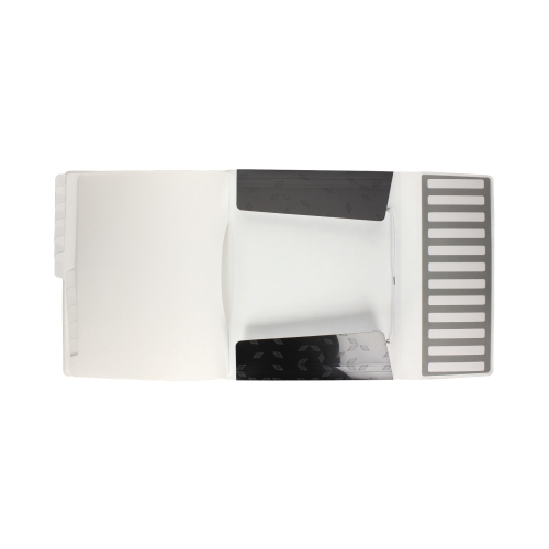 Teczka segregująca A4/12 czarna Wow Leitz