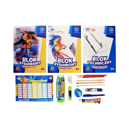 Wyprawka szkolna pierwszoklasisty Astra 602119001