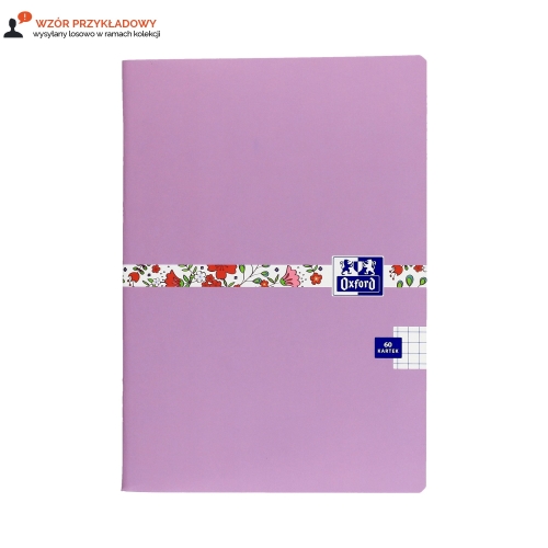 Zeszyt A5/60 kratka Floral Oxford 400148581