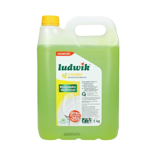 Płyn naczyń 5L Ludwik cytryna