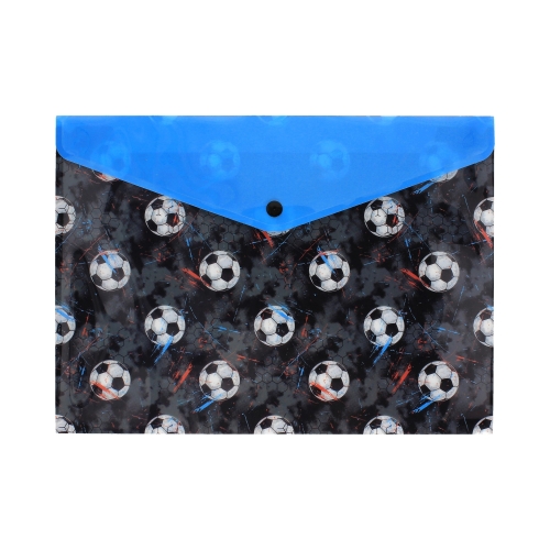 Teczka kopertowa A4/PP nadruk Piłka Biurfol