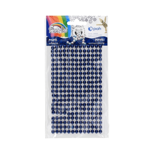 Perełki samoprzylepne granatowe Fiorello GR-PS162-6