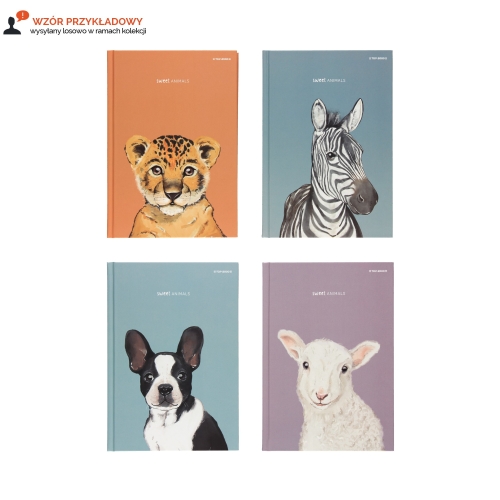 Brulion A5/96 kratka Sweet Animal Top2000 400169469