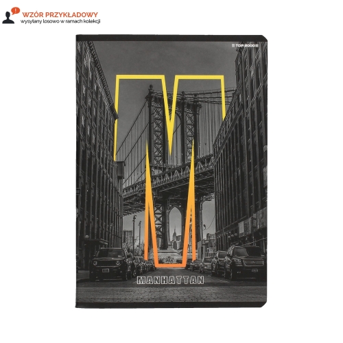 Zeszyt A5/60 kratka City Top2000 400169489