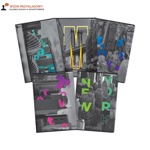 Zeszyt A5/60 kratka City Top2000 400169489