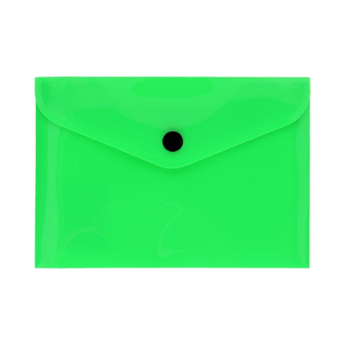 Teczka kopertowa A6/PP neon zielona Biurfol