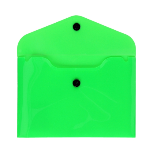 Teczka kopertowa A6/PP neon zielona Biurfol