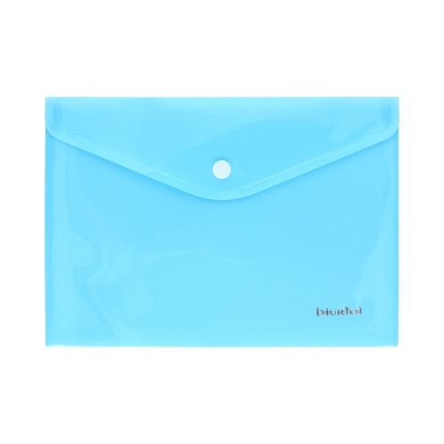 Teczka kopertowa A5/PP pastel niebieski Biurfol