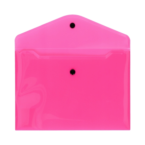 Teczka kopertowa A5/PP neon różowa Biurfol
