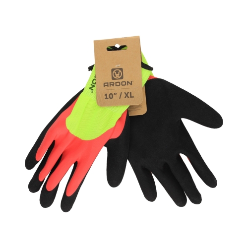 Rękawice ochronne Petrax Double czar-czer-żół 10 Ardon (2)