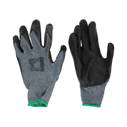 Rękawice powlekane Dick Basic szaro-czarne 11 Ardon (2)