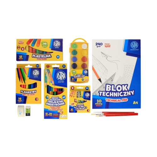 Zestaw szkolny - wyprawka XL ASTRA 601121013