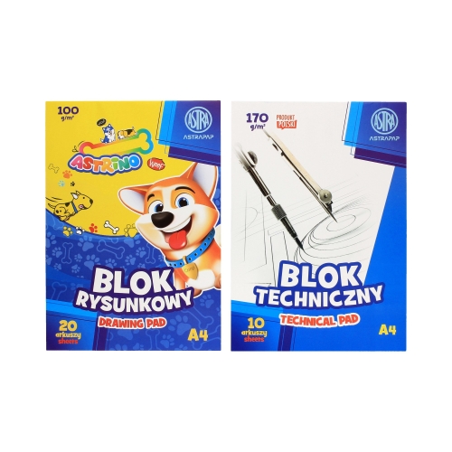 Zestaw szkolny wyprawka 19elementów L ASTRA 601121008