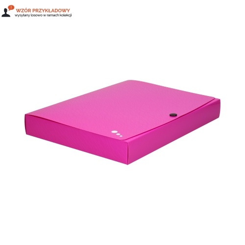 Teczka na zatrzask A4+/40mm PP ArtPop Elba