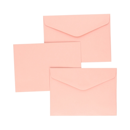 Koperty B6 gładkie pudrowy róż satynowy 130g (10)