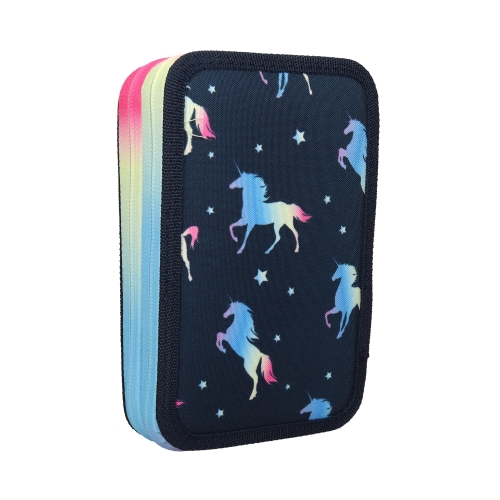 Piórnik podwójny z wyposażeniem Blue Unicorn CoolPack Jumper/2 F066670