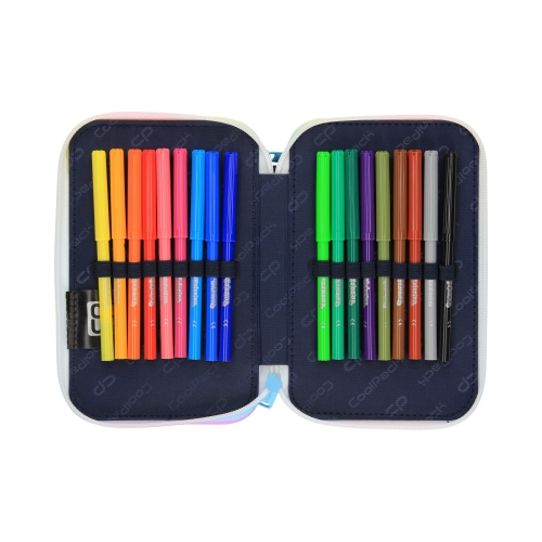 Piórnik podwójny z wyposażeniem Blue Unicorn CoolPack Jumper/2 F066670