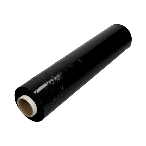 Folia stretch czarna 3kg brutto