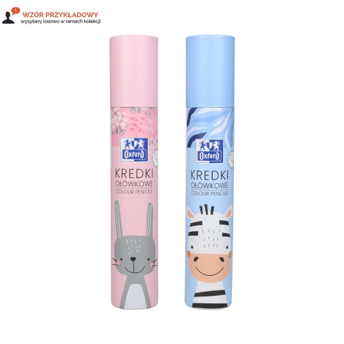 Kredki ołówkowe 12kol tuba Oxford Kids 400174526