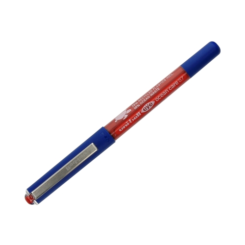 Pióro kulkowe 0.7mm czerwone Ocean Care Uni UB157