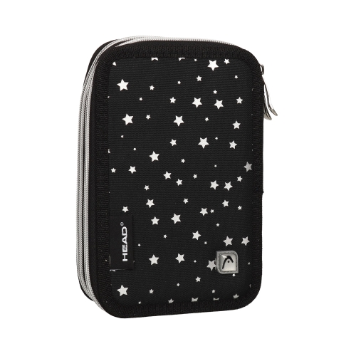 Piórnik bez wyposażenia podwójny AC2 Glitter Effect Head 503023032