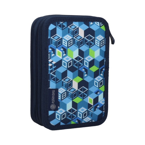 Piórnik z wyposażeniem potrójny AC31 Jumbo Game Astrabag