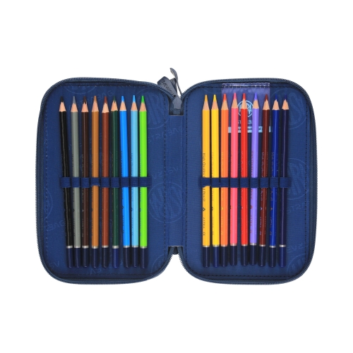 Piórnik z wyposażeniem potrójny AC31 Jumbo Game Astrabag