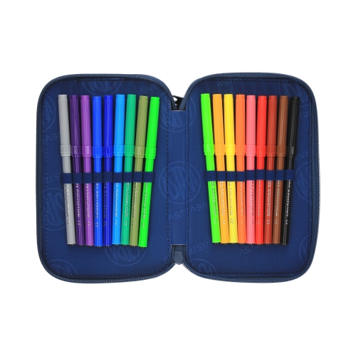 Piórnik z wyposażeniem potrójny AC31 Jumbo Game Astrabag