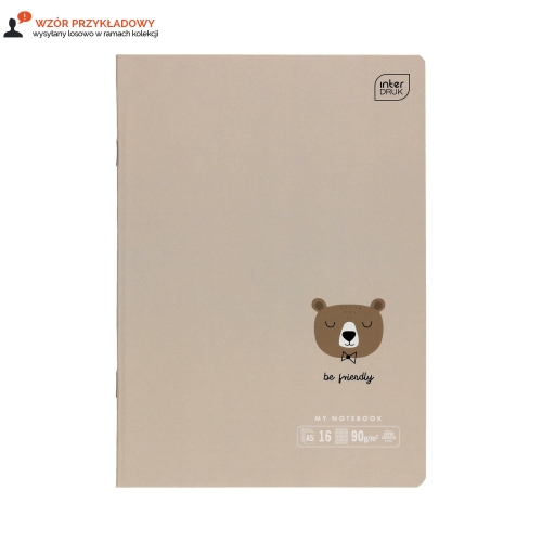 Zeszyt A5/16 kratka Friends Girls BB Interdruk 90g