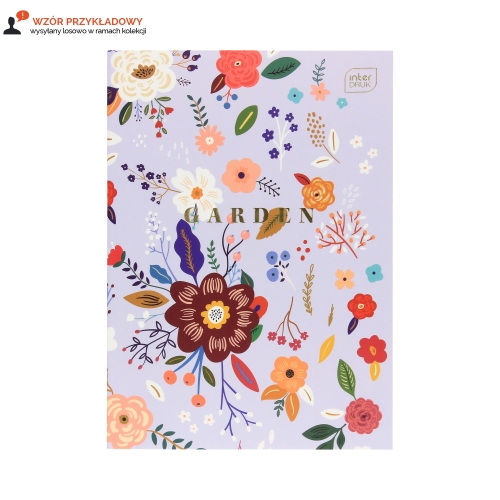 Brulion A5/96 kratka PT Garden Interdruk 70g