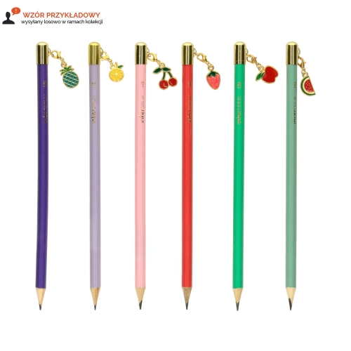 Ołówek z zawieszką Cute Fruits Interdruk
