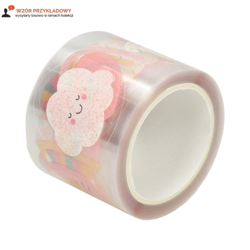 Naklejki na taśmie - 120szt. Kids Interdruk