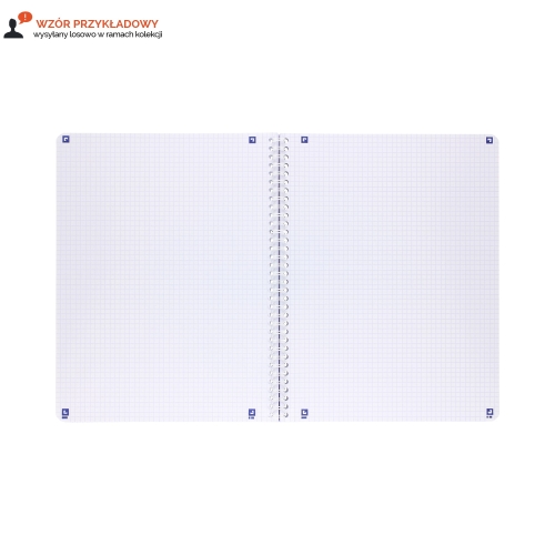 Kołozeszyt A4/80 kratka Touch Pastel Oxford 400175356